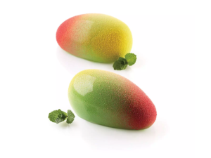 MANGO 130 SILICONE MOULD 93X57 H 42 MM+ CUTTER WHITE SILIKOMART