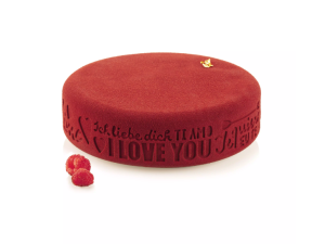 ENDLESS LOVE - SILICONE MOULD 190 H 55 MM GREY SILIKOMART