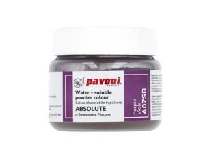 50 GR WATER SOLUBLE POWDER ABSOLUTE PURPLE PAVONI