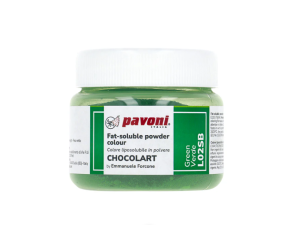 40 GR LIPOSOLUBLE COLOURS GREEN PAVONI