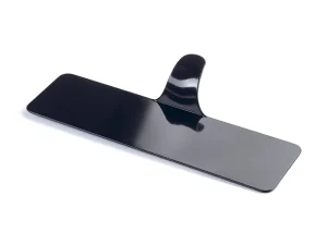 250 PCS  SINGLE-SERVING TRAYS - RECTANGULAR-BLACK - 138 X 38 MM