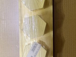 CAKE EJECTOR HEXAGON PLASTIC 40X10 CM   EM 3 MARTELLATO