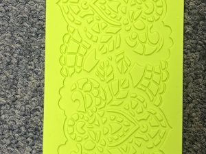 SILICON LACE MOULD 390X80X2.5MM DECORELIEF