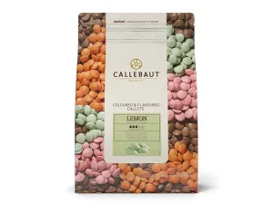 CALLEBAUT LEMON FLAVOURED CALLETS E4-U70  2.5 KG