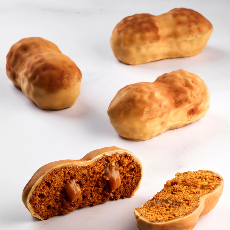 400X300 SINGLE SERVING PORTION MOULD "PEANUT" PAVONI - Image 2