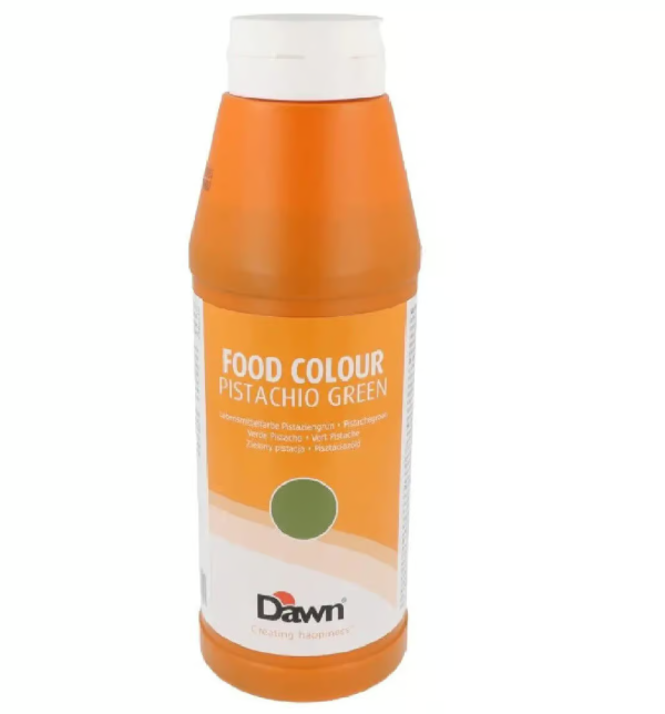 1L PISTACHIO GREEN COLOURING LIQUID DAWN