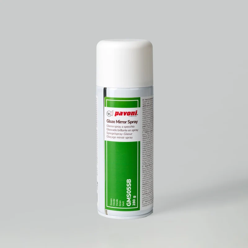 280 GR MIRROR GLAZE EFFECT GREEN COLOUR PAVONI
